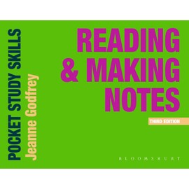 Reading and Making Notes (Pocket Study Skills)