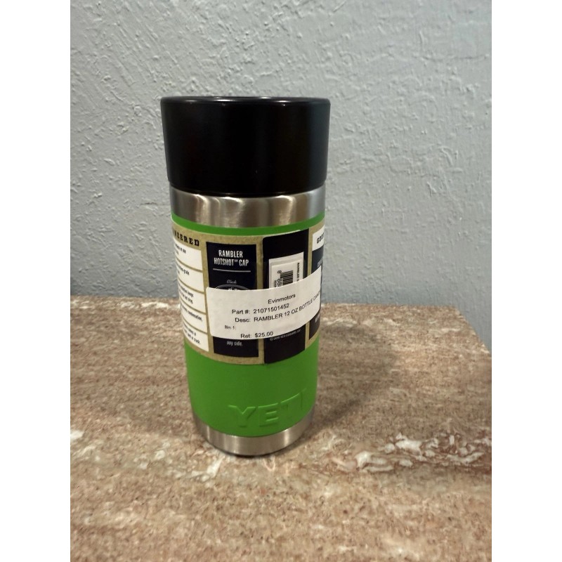 Yeti Rambler 12 oz Hot Shot Coffee Bottle Canopy Green