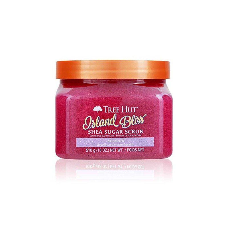 Tree Hut Shea Sugar Scrub Island Bliss, 18oz, Ultra Hydrating
