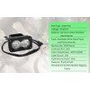 motoparty Headlight Kit for Sur-Ron Segway X260, Clear White 6000-6500K