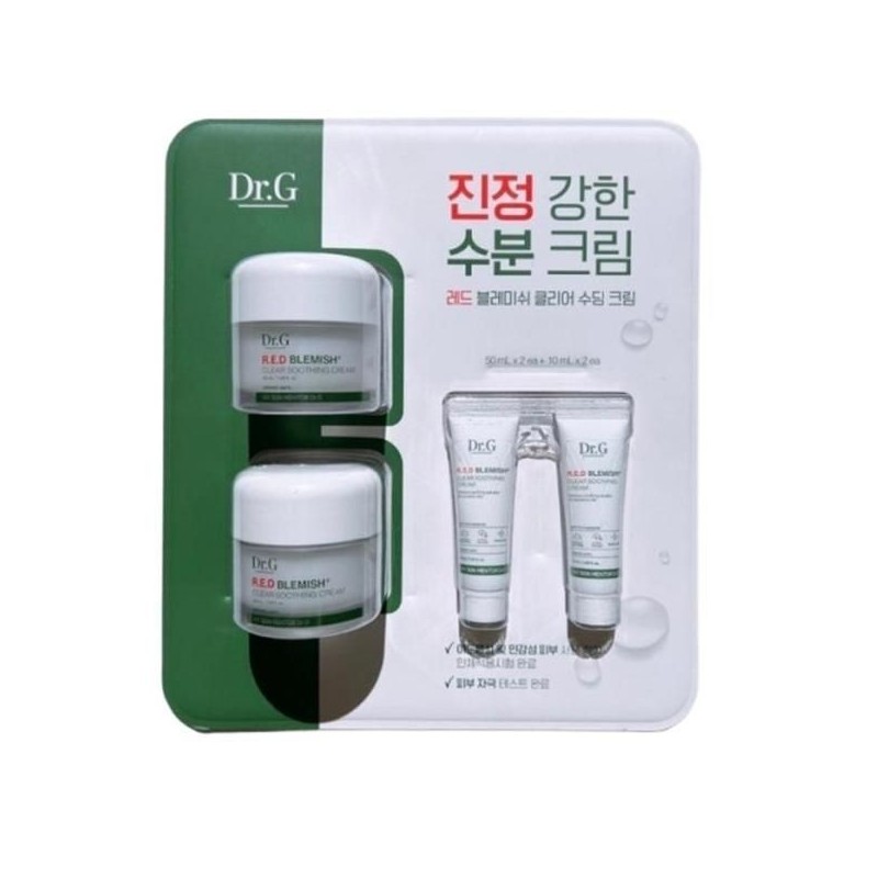 Dr.G 미라클하우스 닥터지 닥터지레드 블레미쉬 클리어 수딩크림 50x2 + 10x2