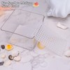 Dexspoeny Transparent Hermit Crab Water Tanks with Mesh Climbing Ramp