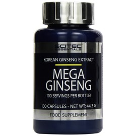 Scitec Nutrition MEGA Ginseng, 100 Capsules (1 x 44.3 G Tub)