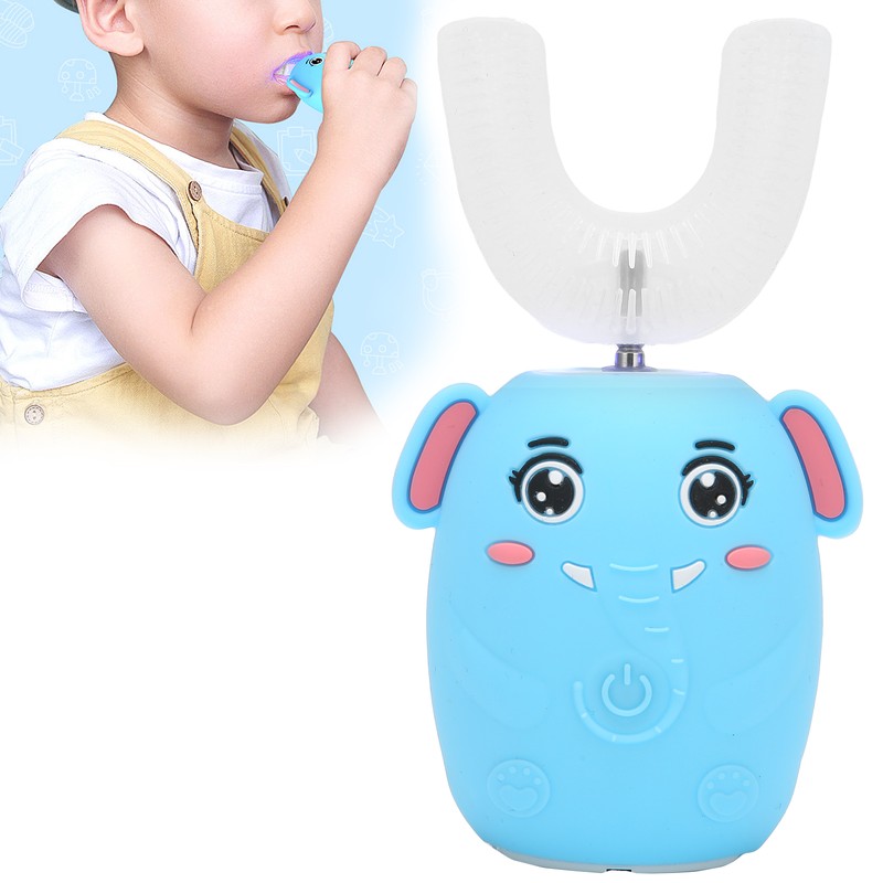 Automatic Toothbrush Cartoon Modeling Electric Toothbrush With UShaped Head for