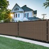 FLORALEAF 6'×7' Privacy Screen Fence Windscreen Mesh Shade Net Cover