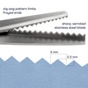 JubileeYarn Professional Grade Pinking Shears - 9.5" Serrated Stainless Steel