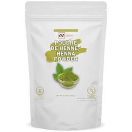 Lawsonia Inermis Henna-Pulver, 100 % natürlich, für Tinktur, Färbung und gesunde Haarpflege, 227 g