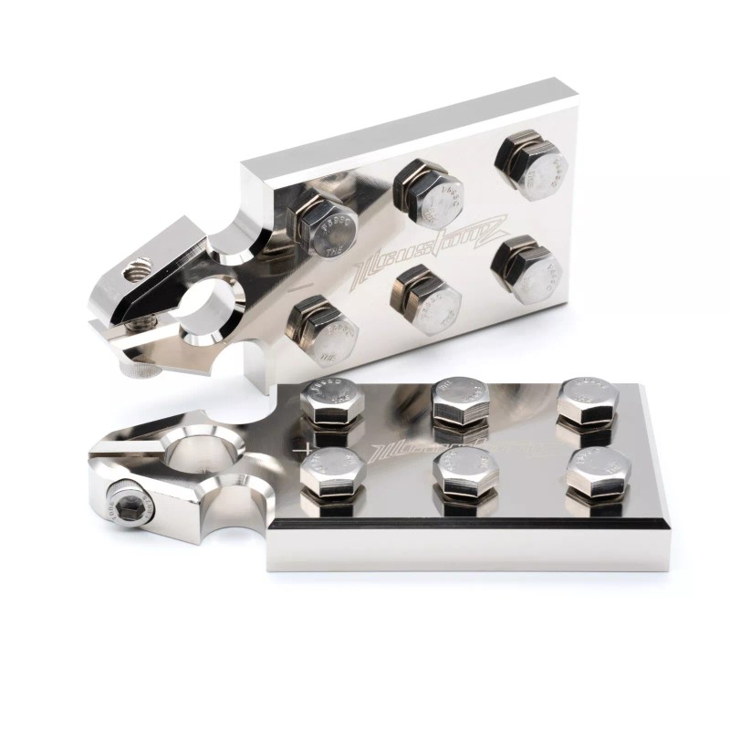 ILL Customz Pair ILL Customz 6 Spot Flat Lug Battery