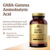 Solgar GABA 500 mg, 100 Vegetable Capsules - Relaxation &