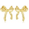 Aucuu Chunky Earrings, 18k Earrings Dupes for Women, Hypoallergenic Waterdrop