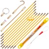 Boeray 11' Fiberglass Running Electrical Wire Cable Pulling Fish Tape