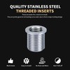 SENNMONN M8X1.0 Thread Repair Kit with Insert HSS Drill, Tap,