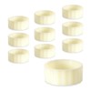 NIIIYTYB 10 Packs Rubber Taper Candle Grippers Candles Hugger Gaskets