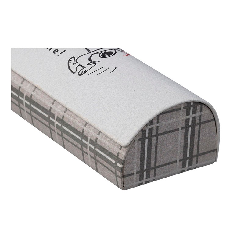 Kamio Japan 220716 Glasses Case with Cloth [My Glasses], white