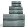 Springtree Home 100% Cotton Bath Towel Set | 6 Piece