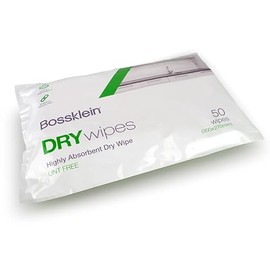 Bossklein Dry Wipes Lint Free 300 X 270mm Pack Of 50