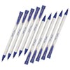 ZOFAX Stylo Ballpoint Pens, BLUE, Medium Point (1.0mm), Pack of