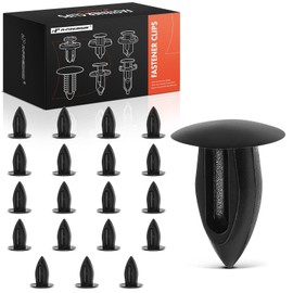 A-Premium 20PCS Nylon Radiator Top Shield Retainer Clips Single Head Compatible with Ford Models - For 7.14mm Hole