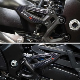 labelbike - 3D Sticker Foot Pegs Foot Peg Protection Motorcycle Foot Pegs Compatible with 2021 Suzuki GSX-S1000GT