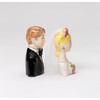 Ceramic Bride and Groom Salt and Pepper Shakers Set 2