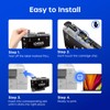 LC406XL Ink Cartridges for Brother Printer Replacement for LC406 XL,