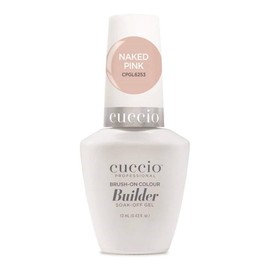 Cuccio Brush on Colour Builder Gel with Calcium LED/UV 13ml Naked Pink