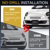 Anti-Theft License Plate Holder Compatible with Fiat 2016-up 124 Spider,