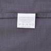 Helena Springfield Plain Dye Percale 50/50 Oxford Pillow Case, Charcoal,
