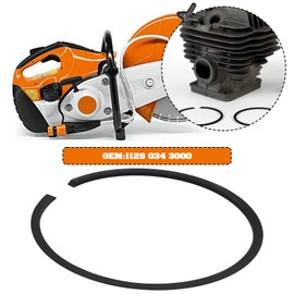 Be In Your Mind 10 Pcs Cut-Off Saw Piston Ring 50mm x 1.2mm Replacement Part 1128 034 3000 Compatible with STIHL 044 MS440 MS441 TS410 TS420 Cut-Off Saw
