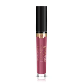 Max Factor Lipfinity Velvet Matte Merlot 5 - Liquid Lipstick with Matte Finish in Seductive Purple - With Nourishing Coconut Oil - Lasts up to 24 Hours