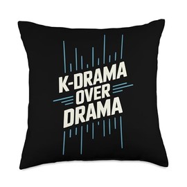 K-Drama Addict Korean Drama Oppa South Korea Throw Pillow