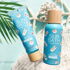 SUNBATH After Sun Water Gel Body Cream, 4.1 oz (110 g)