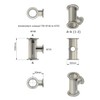 bmotiontech Superior Grade - Unequal TEE with KF40 flange and