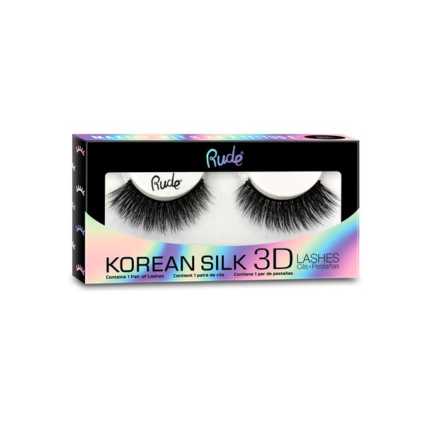 Rude - Korean Silk 3D Lashes - Melodramatic