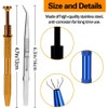 Eikovia 3 Pcs Piercing Ball Grabber Tool Piercing Removal Tool,