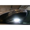 iJDMTOY White LED Under Side Mirror Puddle Lights Compatible With