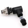 Eonvic M12 4 Pin Male Connector, 12mm A Code Right