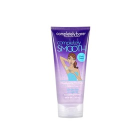 completely bare completamente suave | Gel de afeitado hidratante sin golpes | Aloe Vera | Aceite de jojoba | 6 onzas líquidas