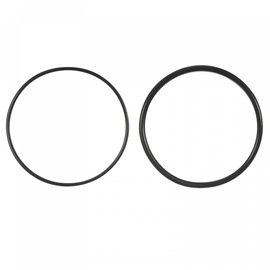 sourcing map Nitrile Rubber O-Rings 60mm OD 54mm 56mm ID 2mm 3mm Thick Seal Gasket, Black 15in1 Set