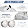 3 Pcs Mesh Laundry Bags for Washing Machine, Mesh Washing