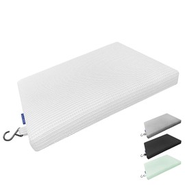 Gooo&Ma - Almohada de Ducha Antideslizante Impermeable para Asiento de Bañera, Cojín de Bañera para Silla de Ducha, Banco de Bañera - con...
