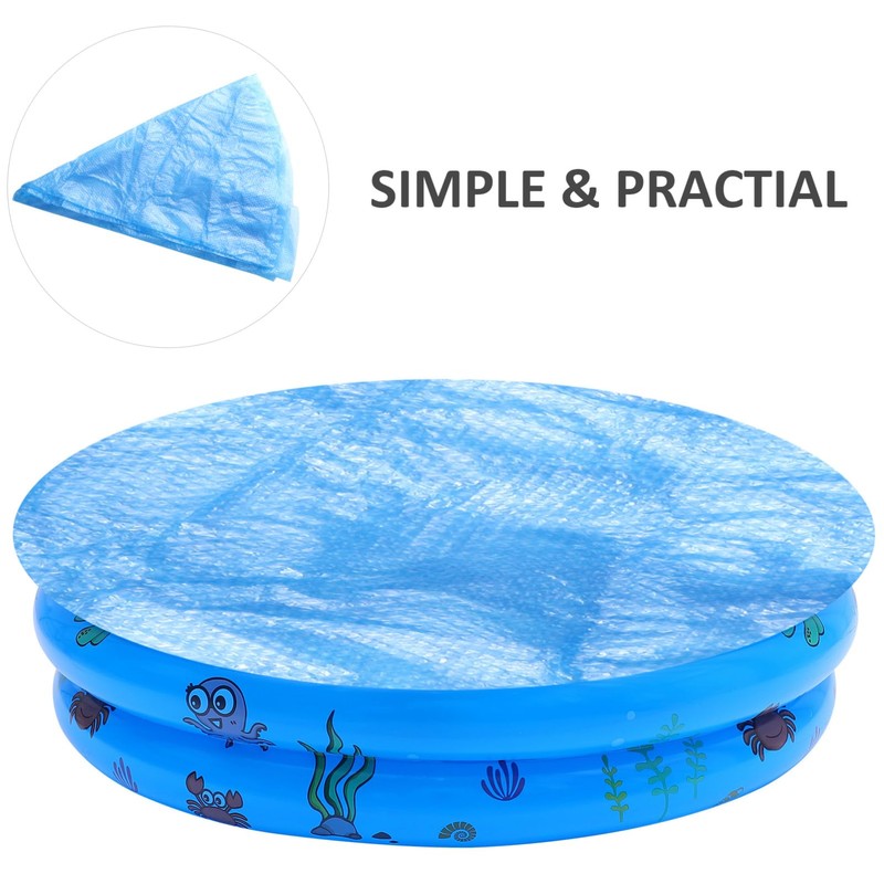 NOLITOY 1pc Outdoor Pool Heat Preservation Cover Pe Bubble Cloth