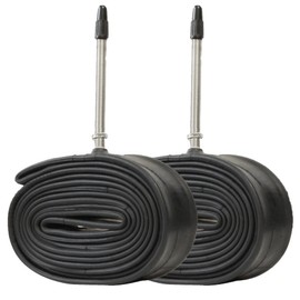 2PCS Road Bike Inner Tube 700x23-25c & 700x28-32c, 80mm Presta Valve Butyl Rubber Inner Tubes for Road & Gravel Bikes (FV 80mm, 700x28/32c-FV80mm)