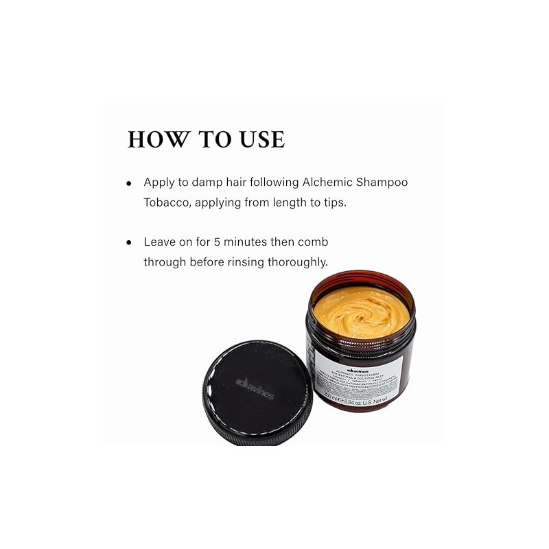 Davines ALCHEMIC Conditioner Tabaco | Acondicionador con pigmento| 250 ml