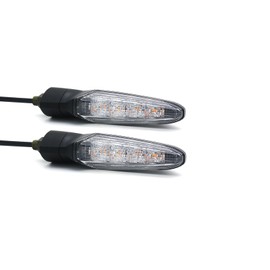 Motorcycle Universal Large Glow LED Waterproof Turn Signal Light for Yamaha MT-07 /MT-09 /XJR1300 Honda CB919 CBR250R /CB1100 /CB1300SF Suzuki GSX-S1000 /SV650 /GSF 400 Kawasaki Z800 /Z9000 /Z10