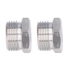 2Pcs Cola Barrel Adapter Distributor Connector Male Thread G5/8 Female