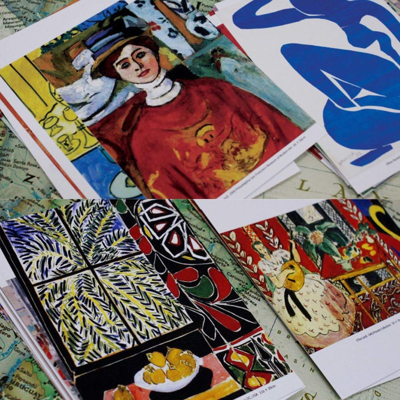 HOSTEESSCHOICE Beautiful Art Postcards set of 30 Henri Matisse Post