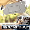 Sun Visor Left Driver Side LH with Mirror and Light