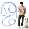 PetiFine Hands Free Dog Leash, Crossbody Waist Leash for Dog