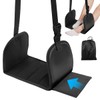 Flight Footrest, Travel Footrest with Memory Foam, Portable, Adjustable, Airplane,